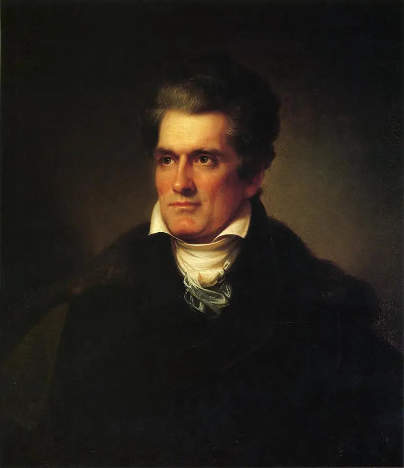 Portrait of John C. Calhoun (1782-1850) - Rembrandt Peale