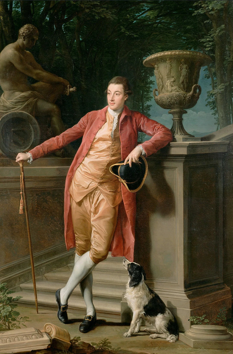 Portrait of John Talbot, future 1st Earl of Talbot - Pompeo Batoni
