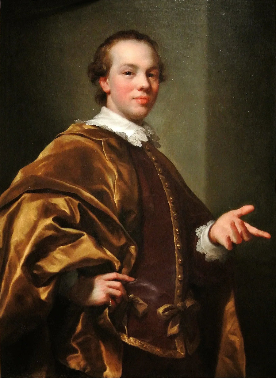 Portrait of John Viscount Garlies, future 7th Earl of Galloway, as Master of Garlies - Anton Raphael Mengs