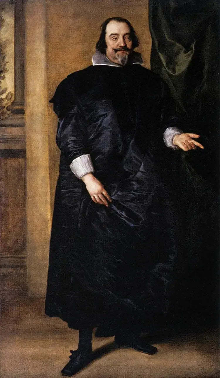 Portrait of Joost de Hertoghe - Antoine van Dyck