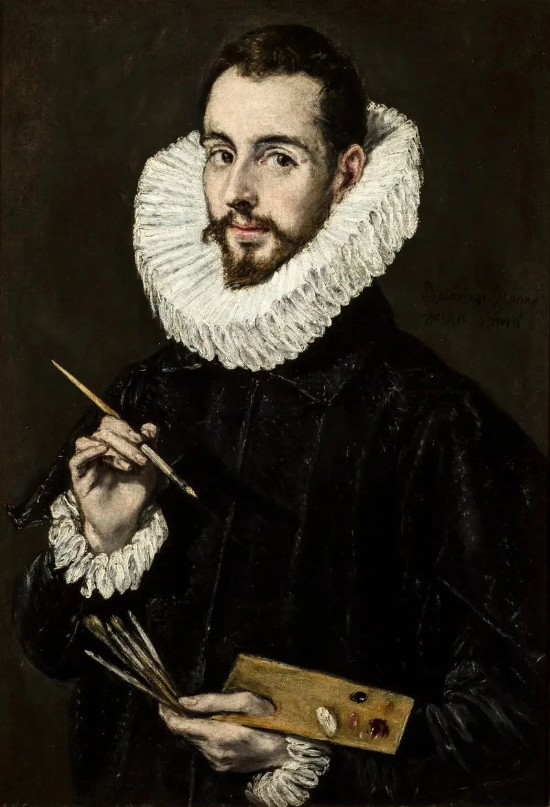 Portrait of Jorge Manuel Theotocopouli - El Greco