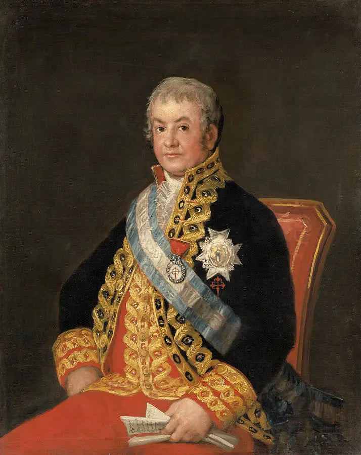Portrait of José Antonio Marqués de Caballero - Francisco de Goya