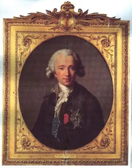 Portrait of Joseph Hyacinthe François de Paule de Rigaud, Count of Vaudreuil, 1784 - Élisabeth Vigeé Le Brun