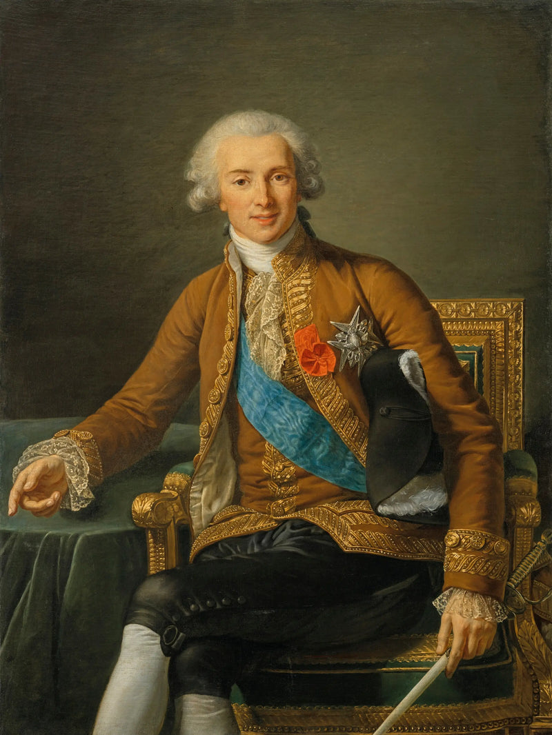 Portrait of Joseph Hyacinthe François-de-Paule de Rigaud, Count of Vaudreuil - Élisabeth Vigée Le Brun