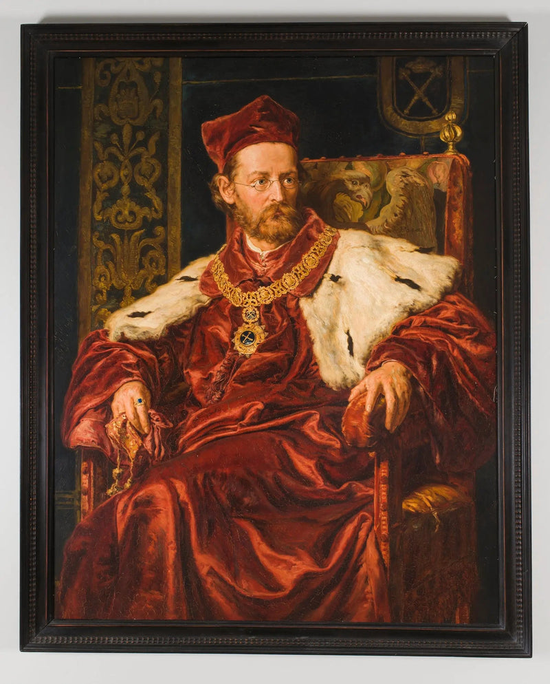 Portrait of Józef Szujski - Jan Matejko