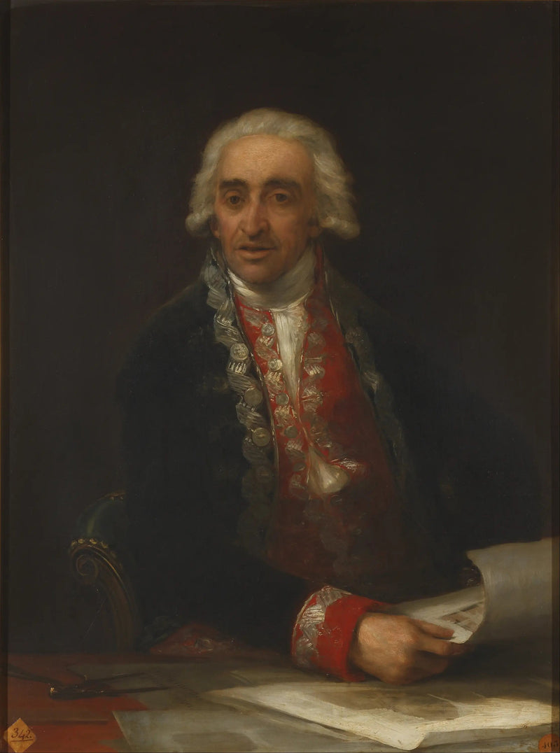 Portrait of Juan de Villanueva - Francisco de Goya
