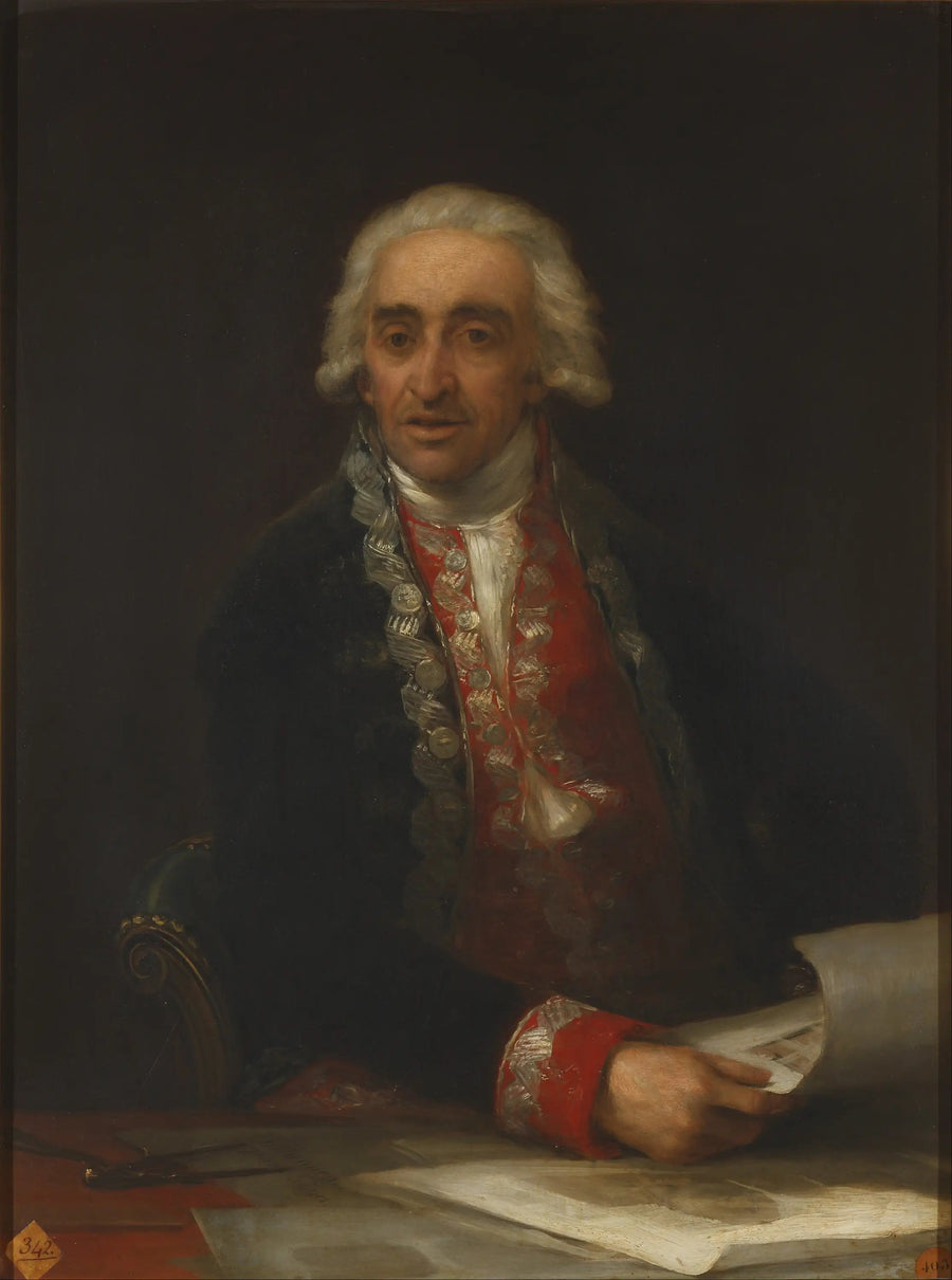 Portrait of Juan de Villanueva - Francisco de Goya