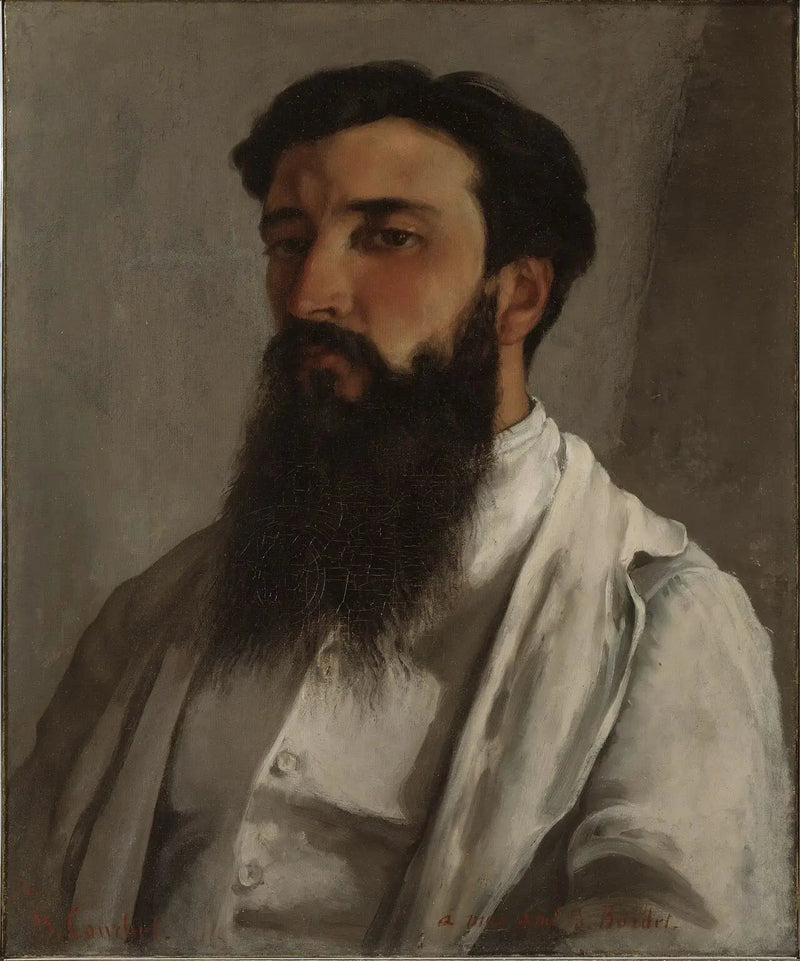 Portrait of Jules Bordet - Gustave Courbet