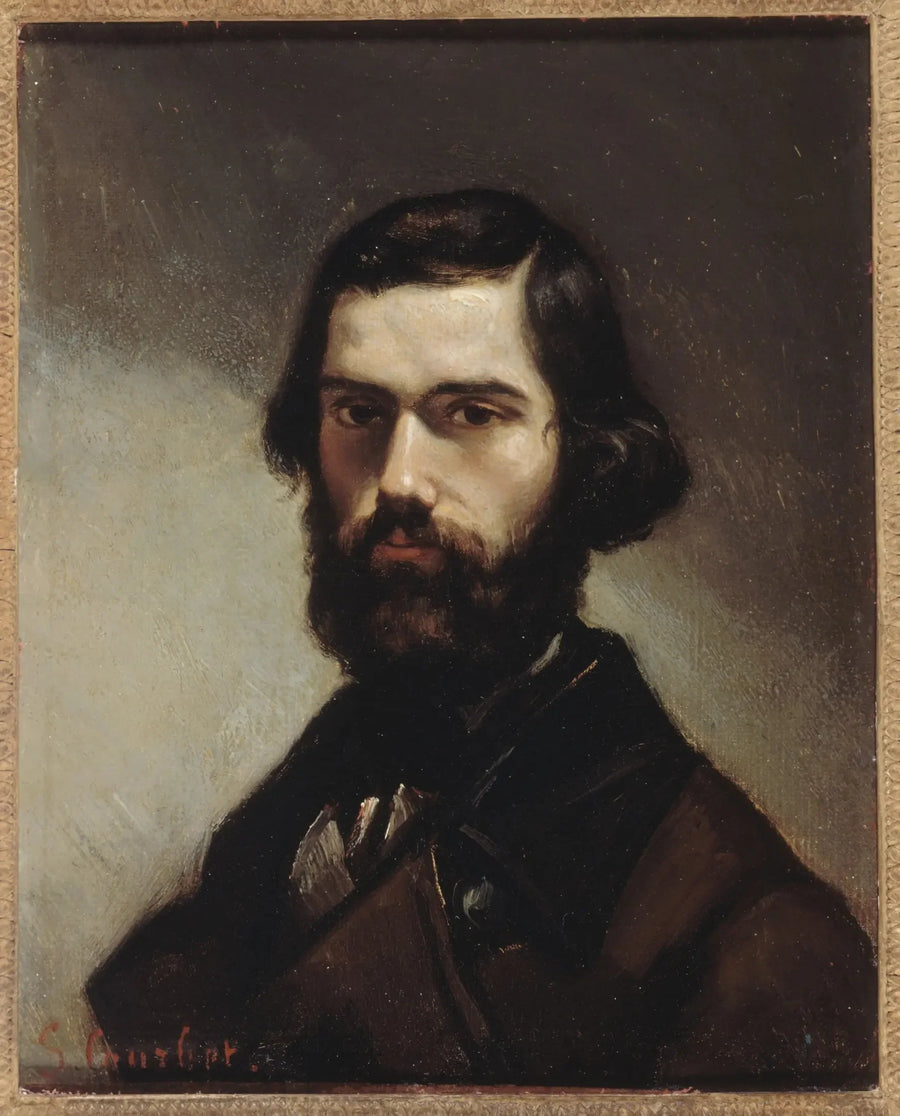 Portrait of Jules Vallès (1832-1885), writer - Gustave Courbet