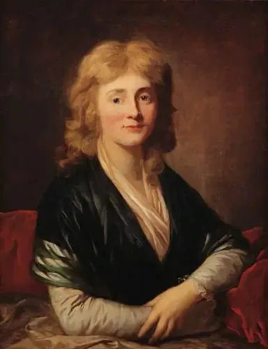 Portrait of Juliane Wilhelmine Sophie von Sivers - Anton Graff