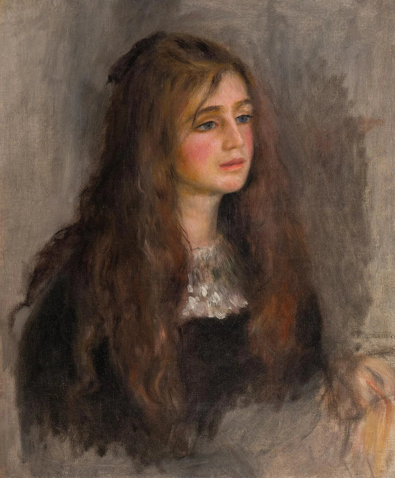 Portrait of Julie Manet - Pierre-Auguste Renoir