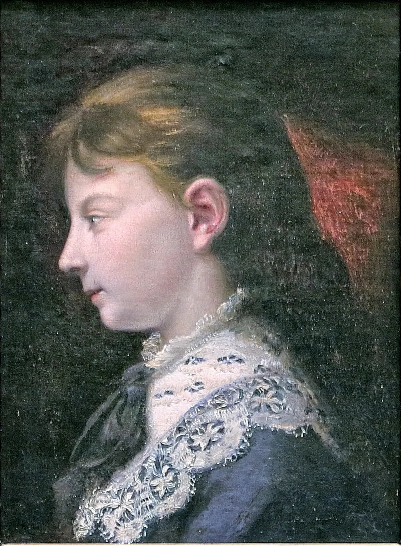 Portrait of Juliette - Gustave Courbet
