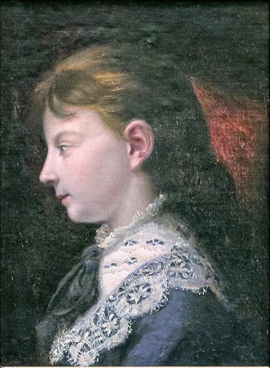 Portrait of Juliette - Gustave Courbet