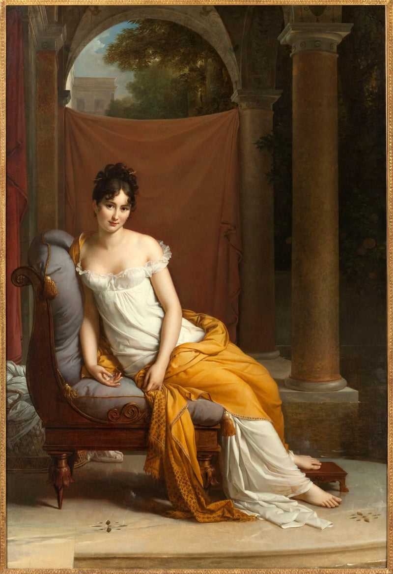 Portrait of Juliette Récamier - François Gérard