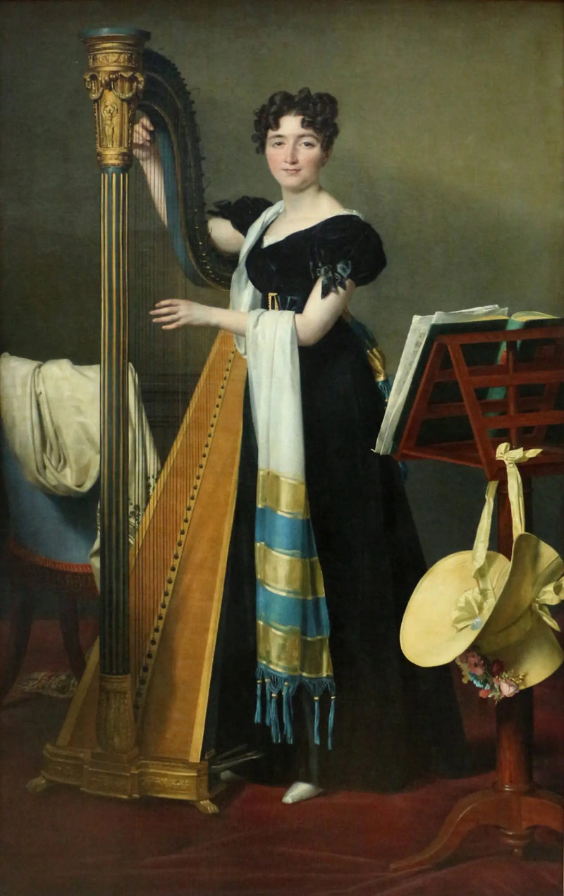 Portrait of Juliette de Villeneuve - Jacques-Louis David
