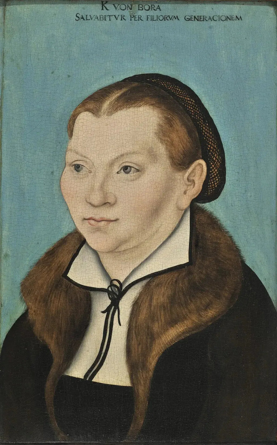Portrait of Katharina von Bora - Lucas Cranach the Elder