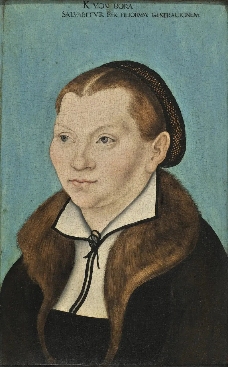 Portrait of Katharina von Bora - Lucas Cranach the Elder