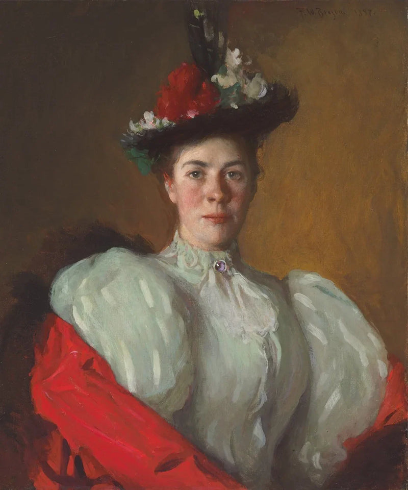 Portrait of Katherine Cavenaugh - Frank Weston Benson