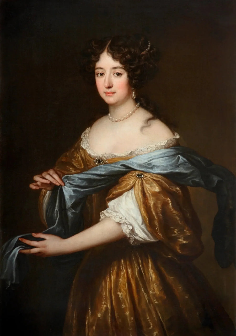 Portrait of Konstancja Krystyna Wielopolska née Komorowska - Pierre Mignard
