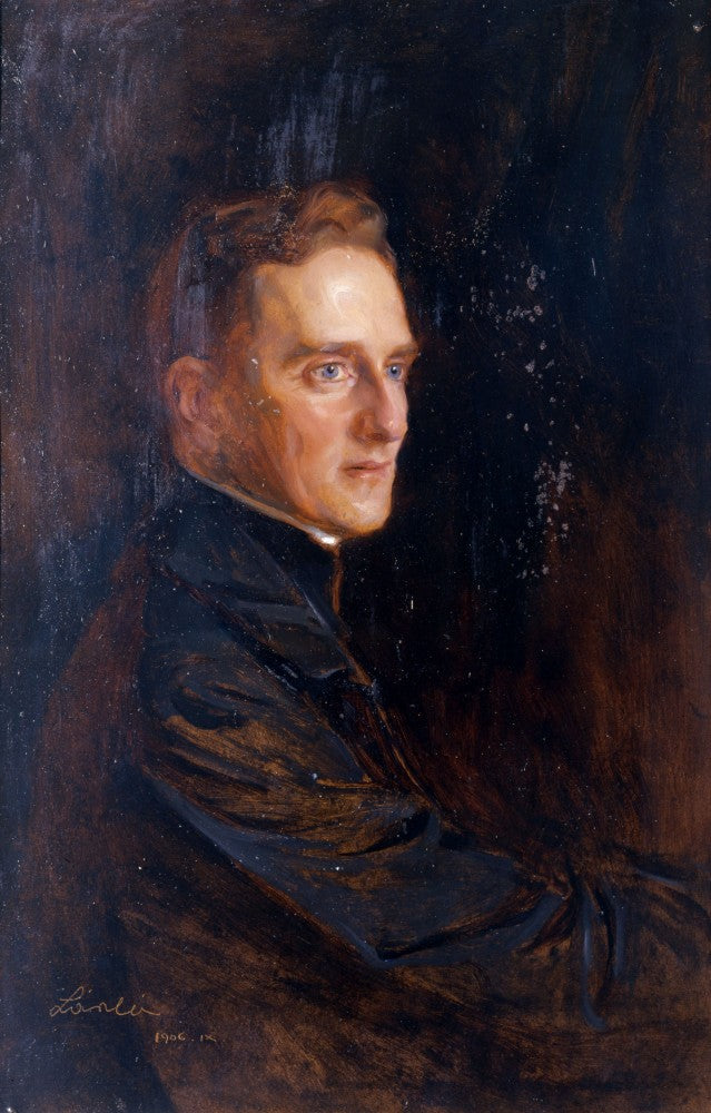 Portrait of the mitred abbot of Saint Martin Count Vay de Vaya and Luskod - Philip de László