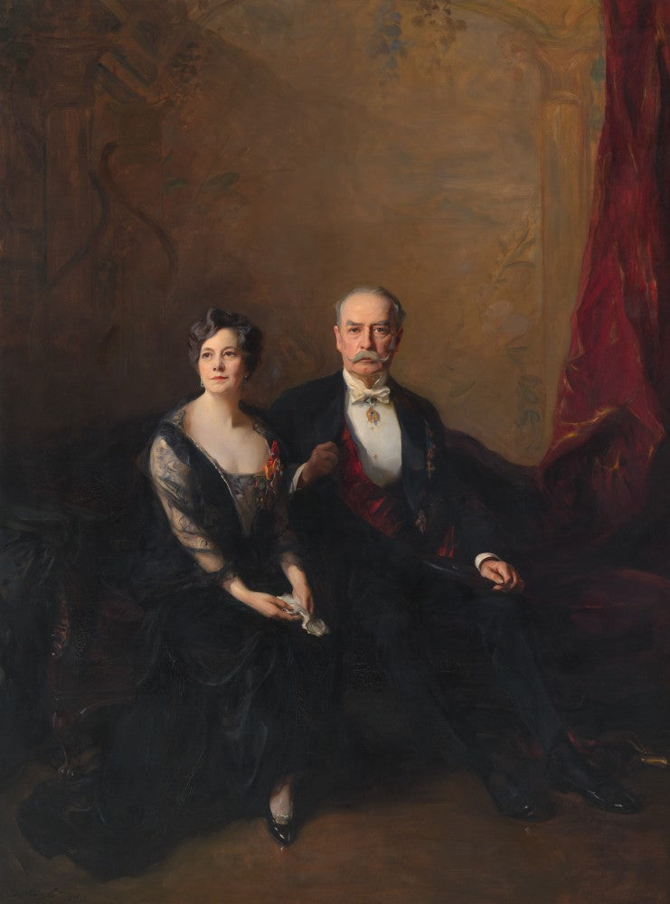 Portrait of Ambassador and Mrs. Larz Anderson - Philip de László