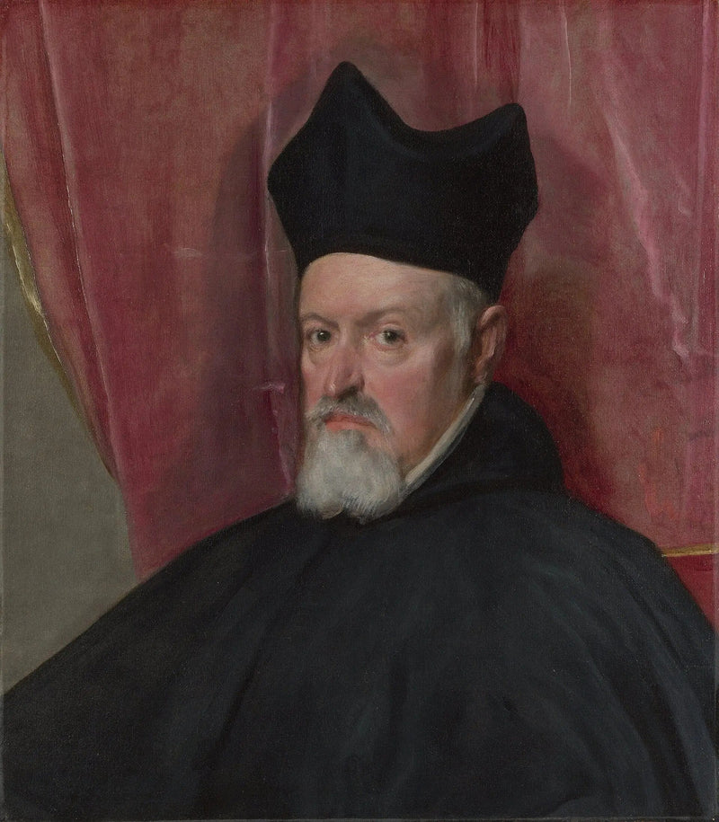 Portrait of Archbishop Fernando de Valdés - Diego Velázquez
