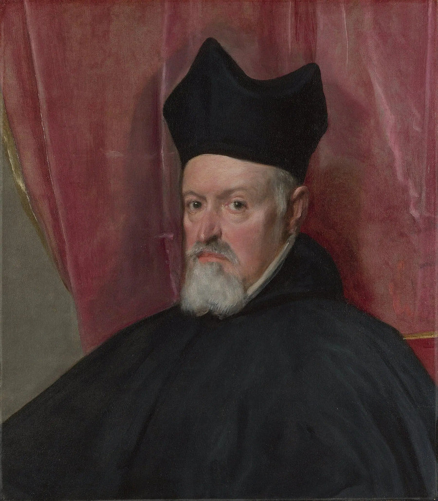 Portrait of Archbishop Fernando de Valdés - Diego Velázquez