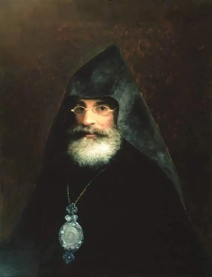 Portrait of Archbishop Gabriel Aivazyan (brother of I. Aivazovsky) - Ivan Aïvazovski
