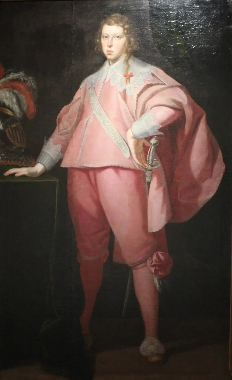 Portrait of Archduke Ferdinand Karl of Habsburg, Governor of Tyrol - Lorenzo Lippi
