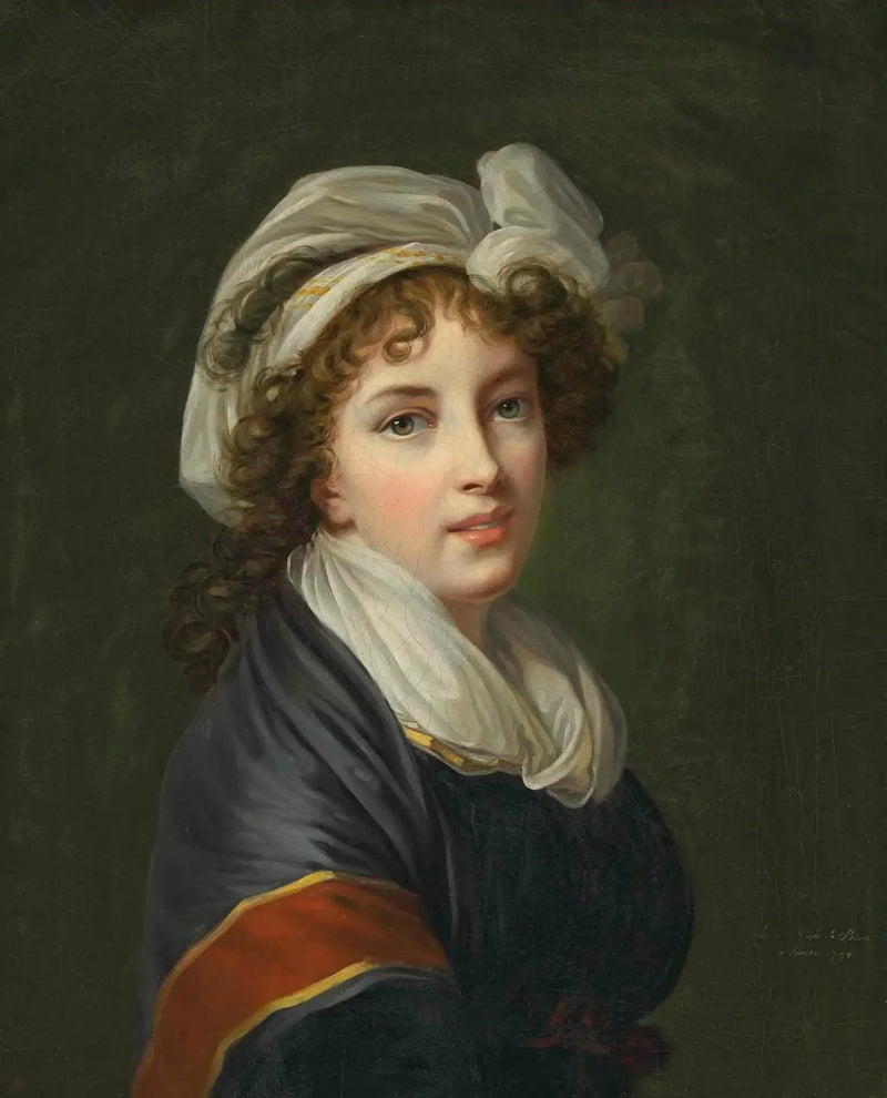 Portrait of the Artist, in Bust - Élisabeth Vigée Le Brun