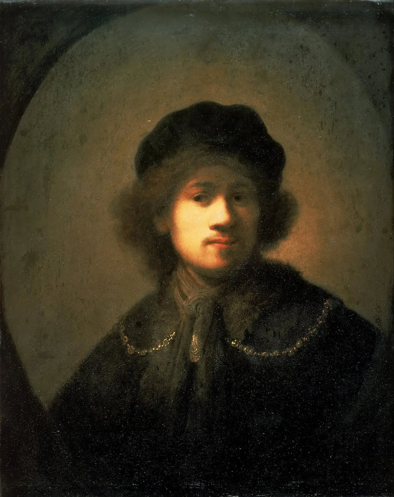 Portrait of the Artist as a Young Man - Rembrandt