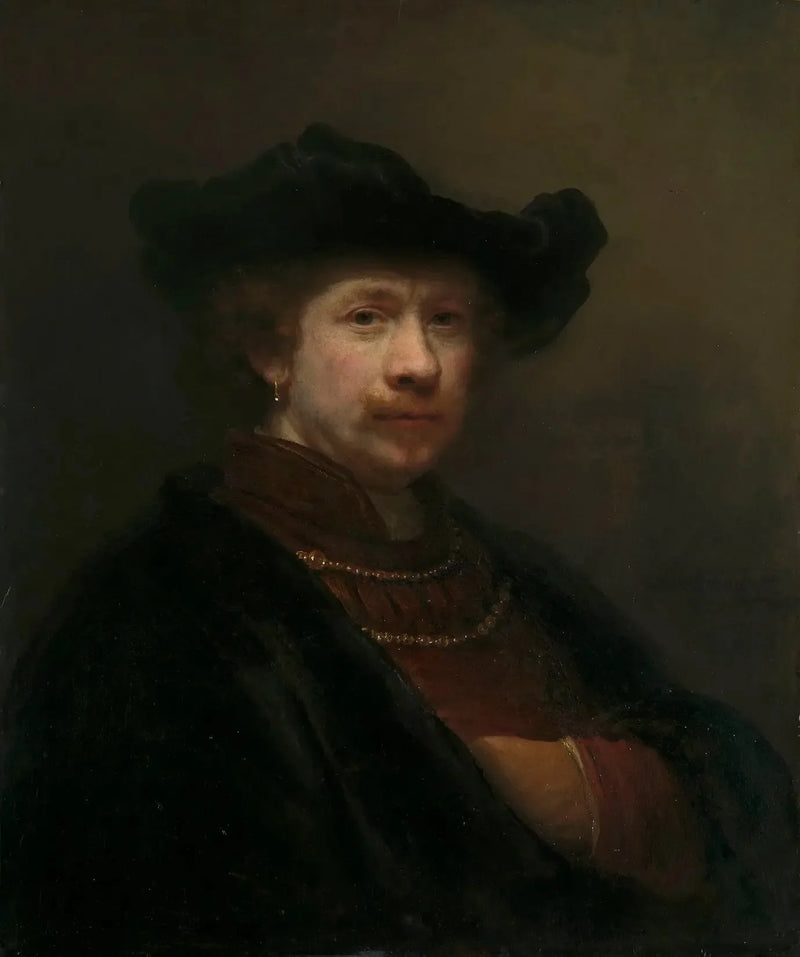 Portrait of the Artist, painted in 1641 - Rembrandt