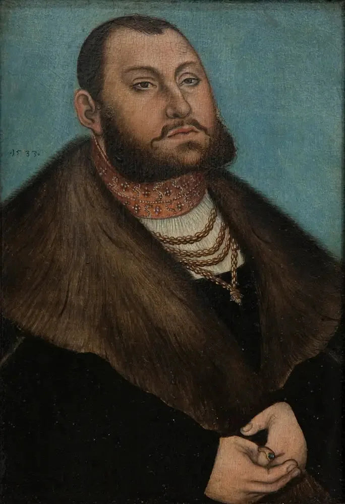 Portrait of Elector John Frederick the Magnanimous of Saxony (1503-1554) - Lucas Cranach the Elder