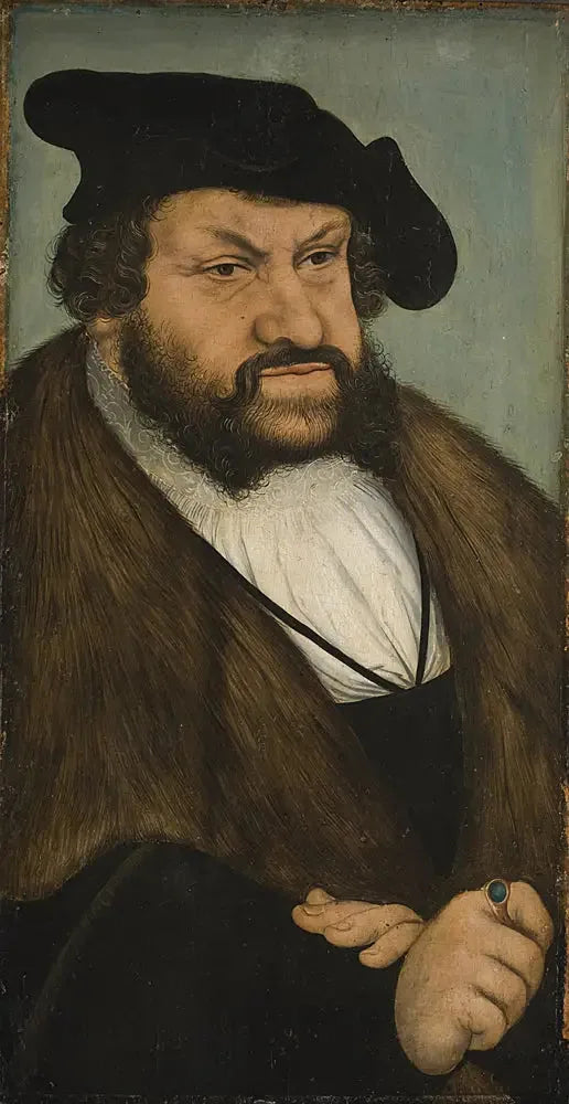 Portrait of Elector John the Constant of Saxony (1468-1532) - Lucas Cranach the Elder