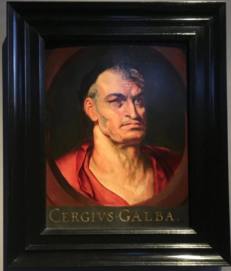 Portrait of Emperor Servius Sulpicius Galba - Peter Paul Rubens