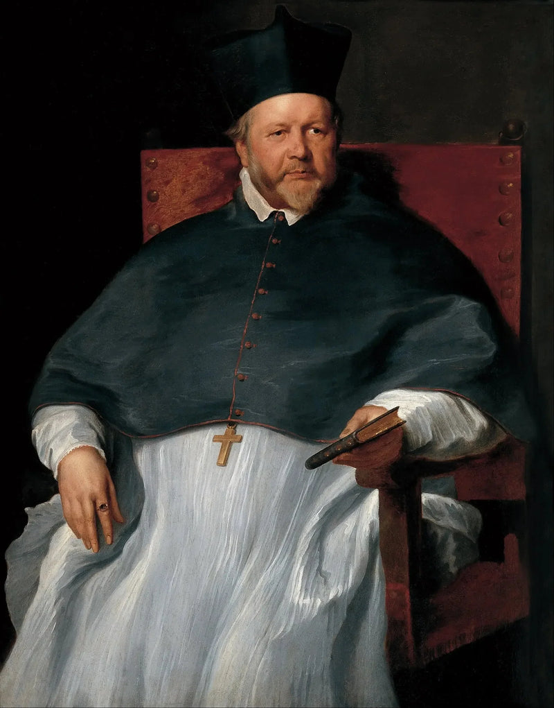 Portrait of Bishop Joannes Malderus - Antoine van Dyck