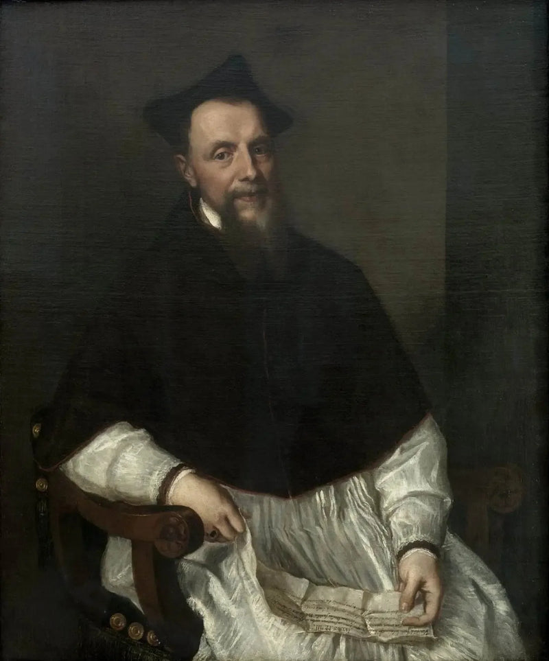 Portrait of Bishop Ludovico Beccadelli - Titian