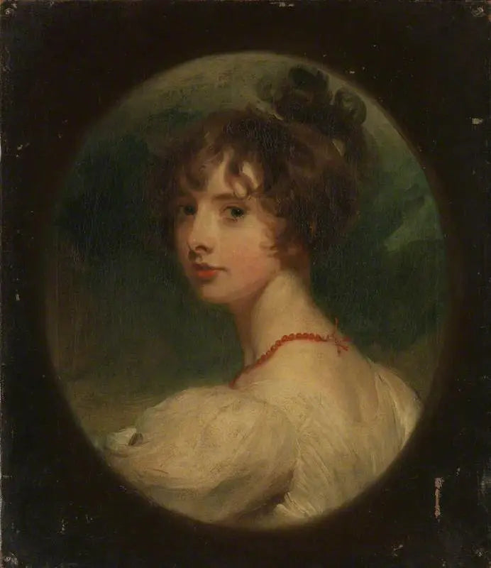 Portrait of the Honorable Emily Mary Lamb (1787-1869), future Countess Cowper and Viscountess Palmerston - Thomas Lawrence