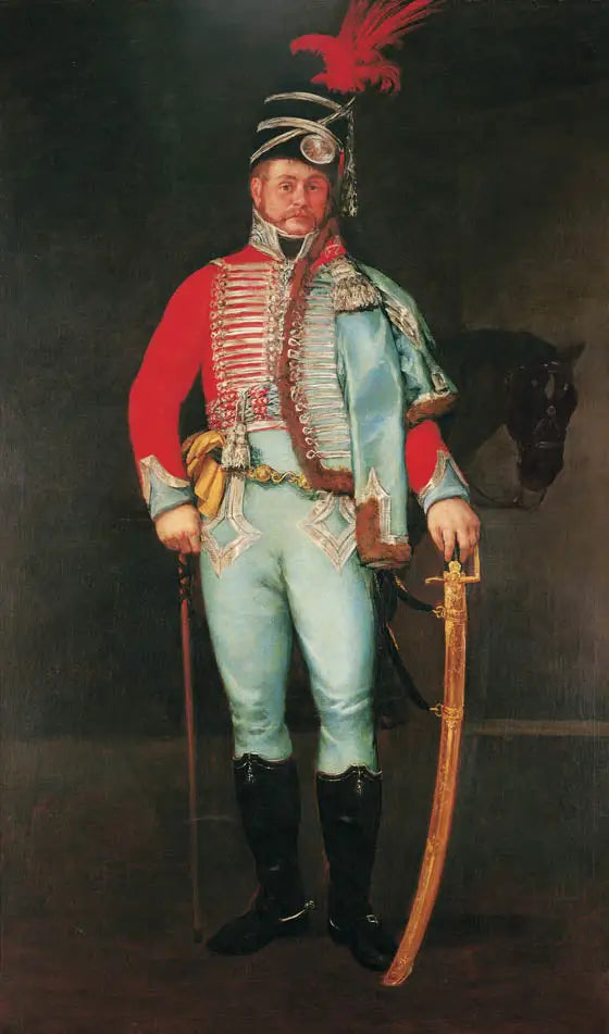 Portrait of Officer Pantaleón Pérez de Nenin - Francisco de Goya