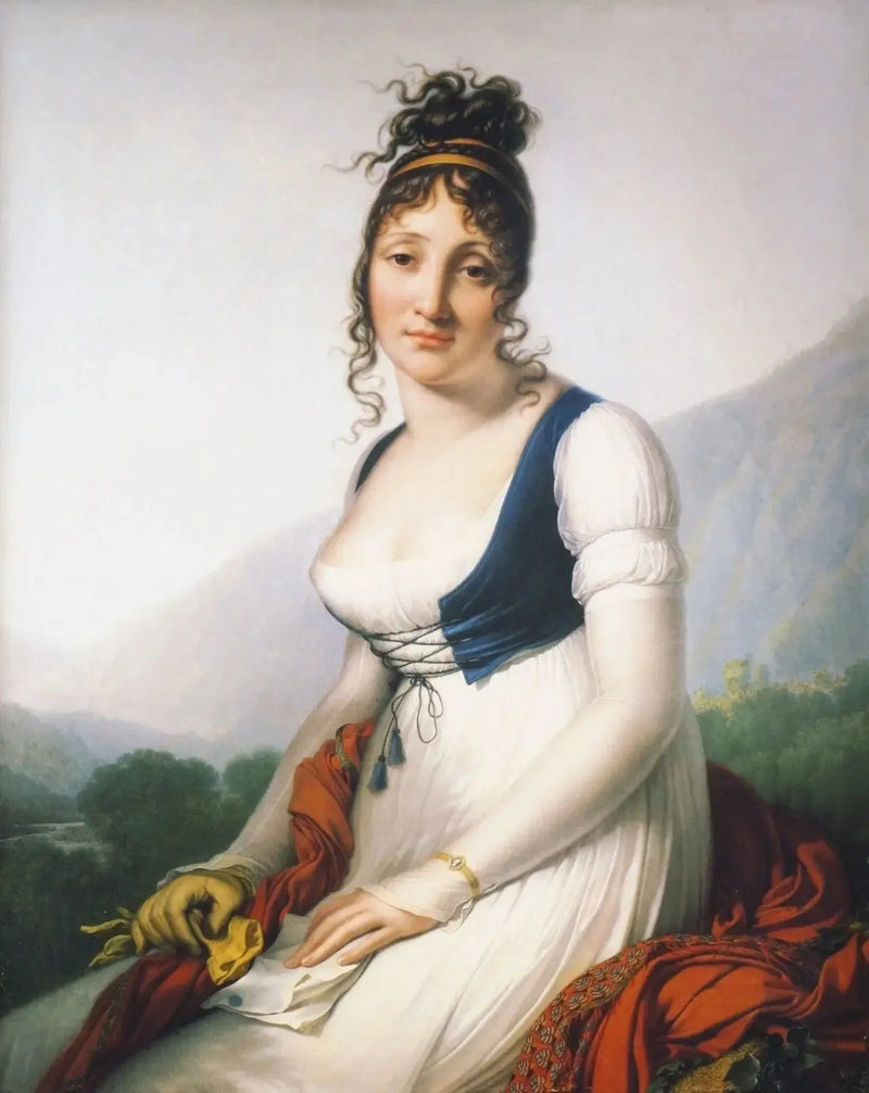 Portrait of the Countess of Bonneval - Anne-Louis Girodet