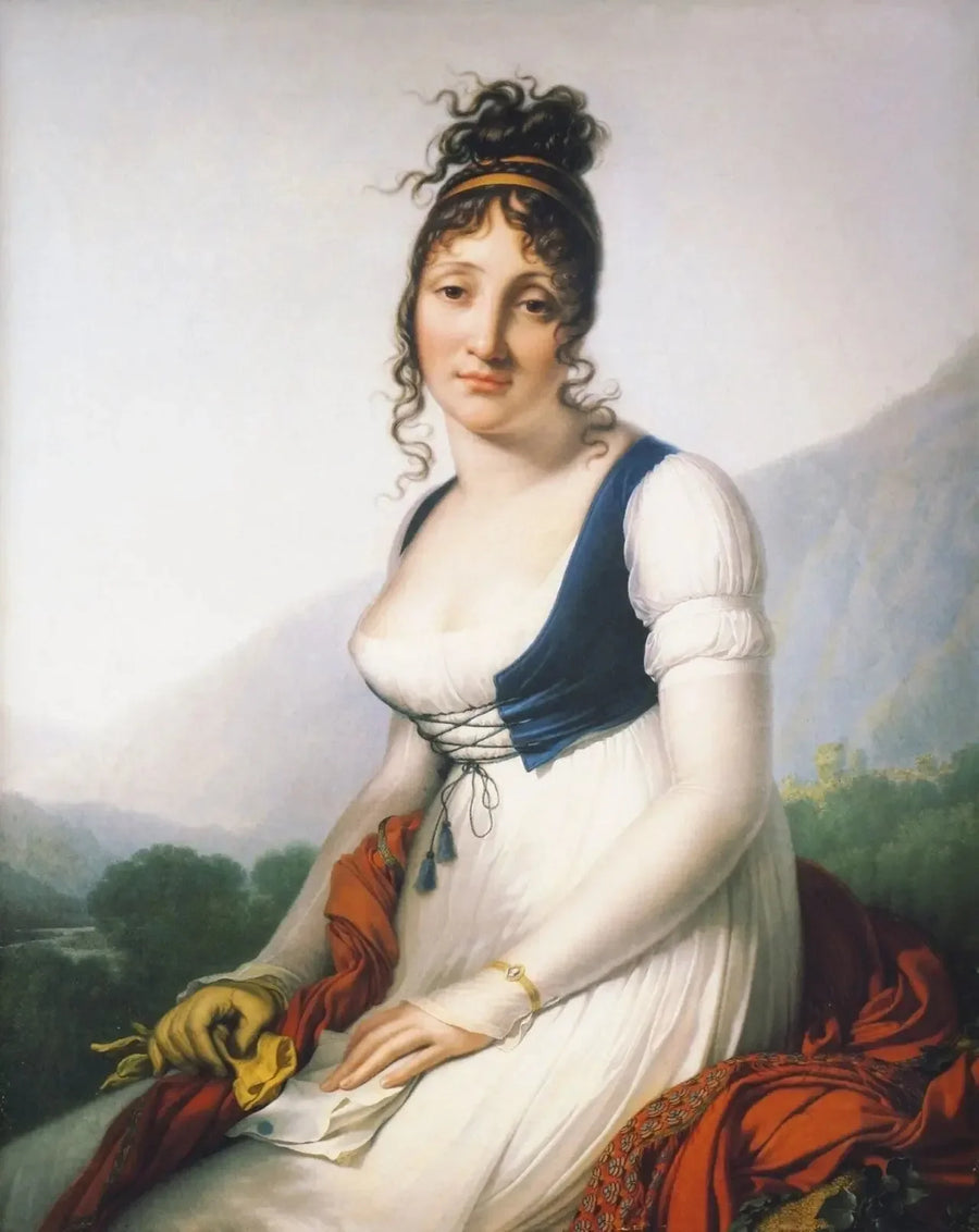 Portrait of the Countess of Bonneval - Anne-Louis Girodet