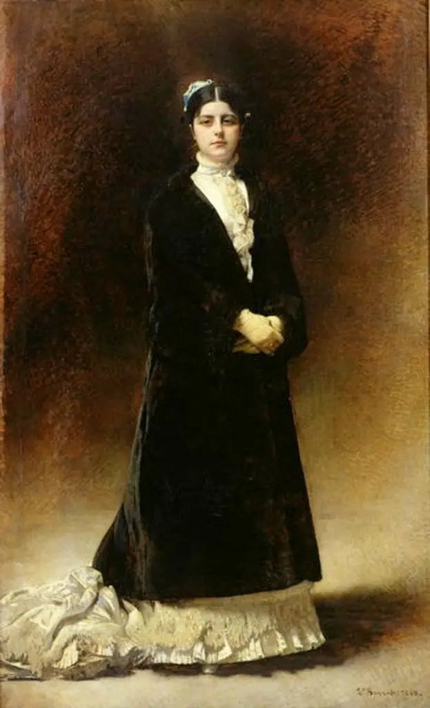 Portrait of Countess Emanuella Pignatelli Potocka - Léon Bonnat