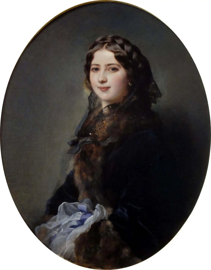 Portrait of Countess Lise Przezdziecka - Franz Xaver Winterhalter