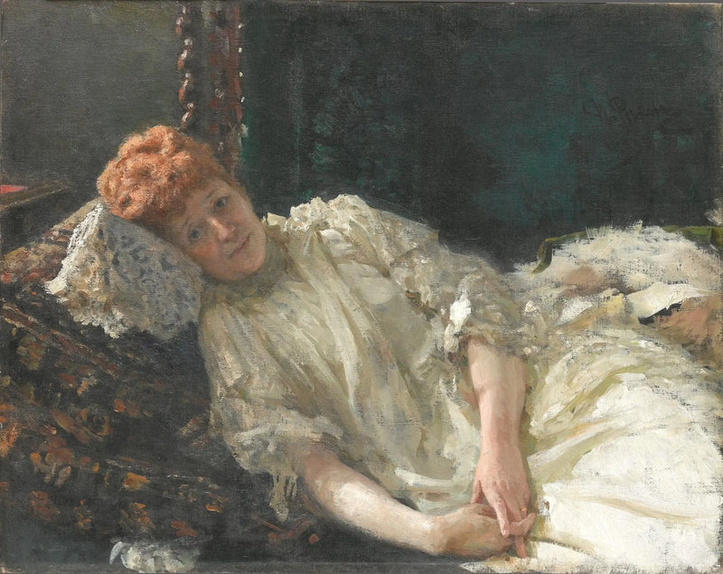Portrait of Countess Louise de Mercy-Argenteau - Ilya Repin