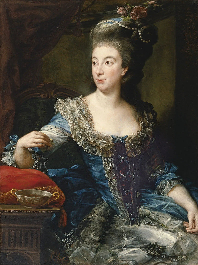 Portrait of Countess Maria Benedetta di San Martino - Pompeo Batoni