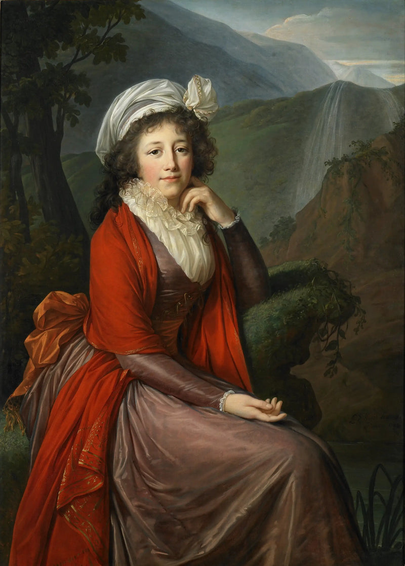 Portrait of Countess Maria Theresia Bucquoi, née Parr (1746-1818) - Élisabeth Vigeé Le Brun