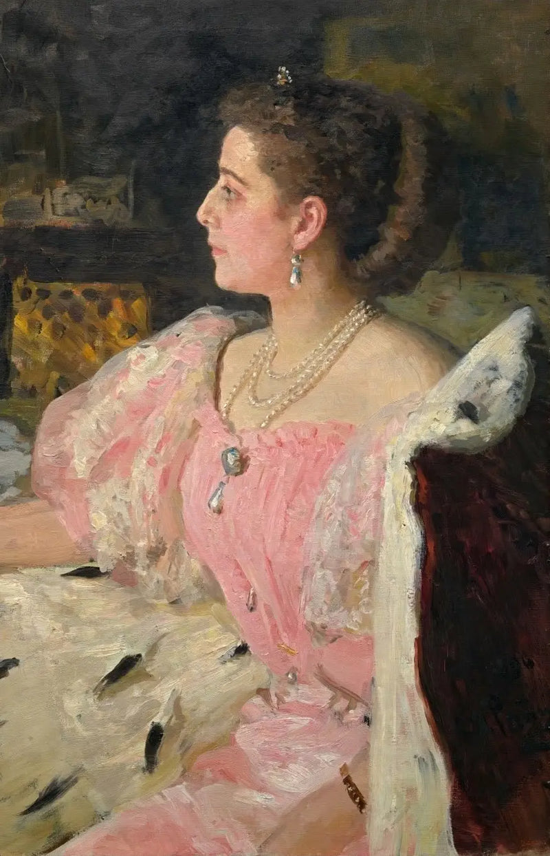 Portrait of Countess Natalia Petrowna Golovina - Ilya Repin