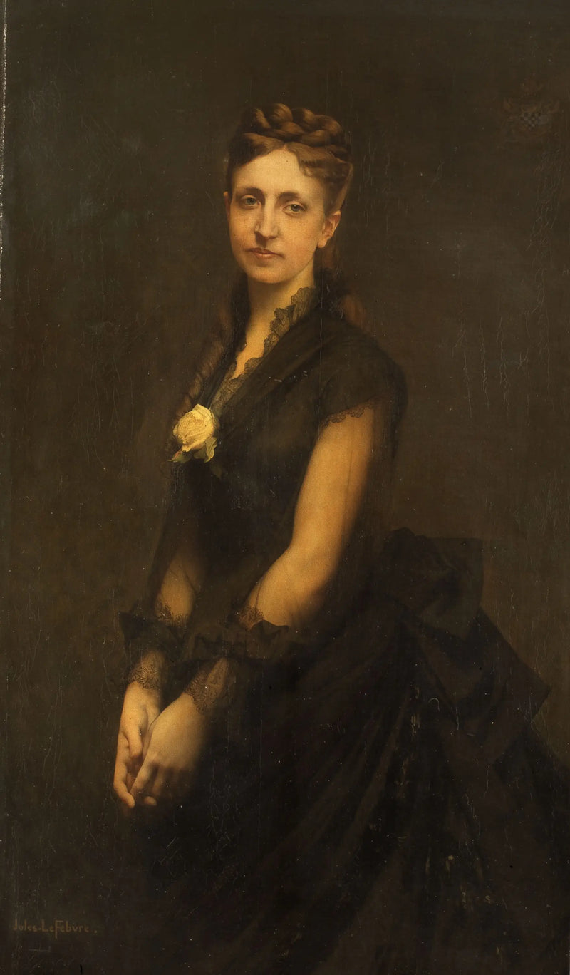 Portrait of Countess Oswald de Kerchove de Denterghem - Jules Lefebvre