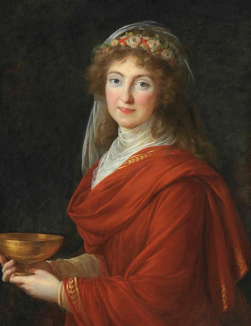 Portrait of the Countess Siemontkowsky Bystry - Élisabeth Vigeé Le Brun