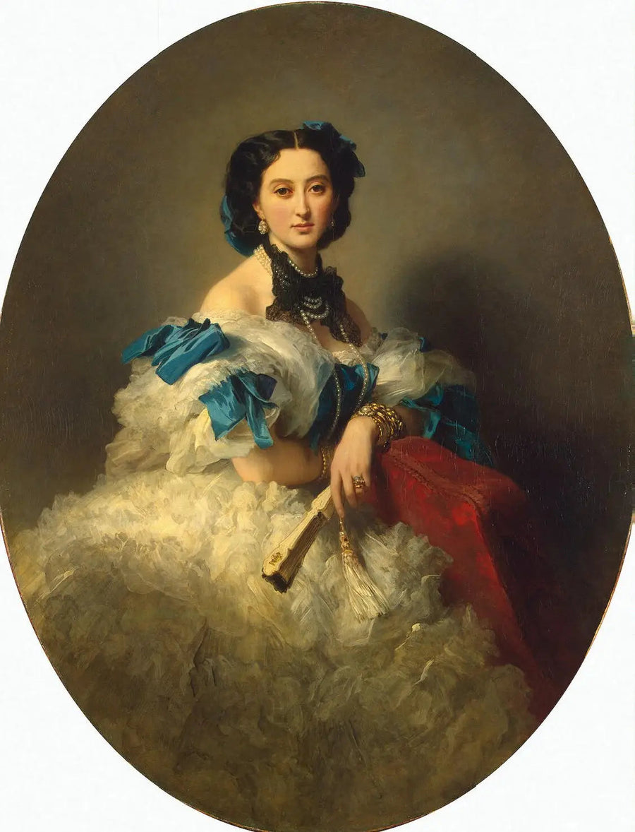 Portrait of Countess Varvara Musina-Pushkina - Franz Xaver Winterhalter